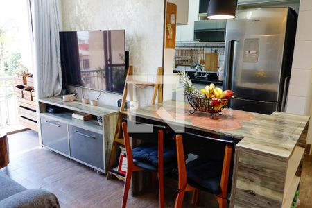 sala de apartamento à venda com 2 quartos, 47m² em Santa Maria, Osasco