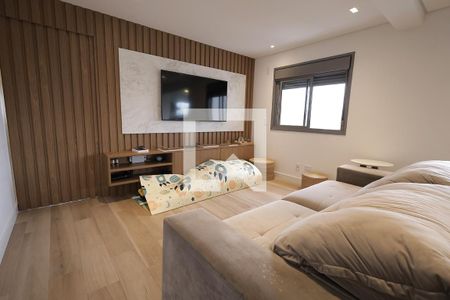 Sala de apartamento à venda com 3 quartos, 128m² em Vila Gilda, Santo André