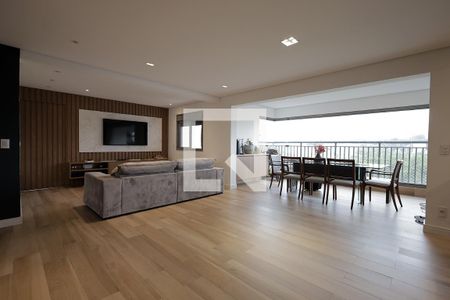 Sala de apartamento à venda com 3 quartos, 128m² em Vila Gilda, Santo André