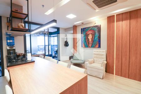 Sala / Cozinha de apartamento para alugar com 3 quartos, 105m² em Jardim das Acacias, São Paulo