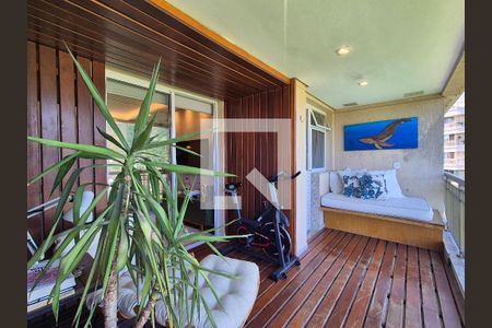 Varanda  de apartamento à venda com 2 quartos, 68m² em Recreio dos Bandeirantes, Rio de Janeiro