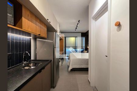 Studio de kitnet/studio para alugar com 1 quarto, 25m² em Vila Olímpia, São Paulo