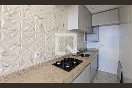 Sala/Cozinha de apartamento para alugar com 1 quarto, 48m² em Santo Agostinho, Belo Horizonte