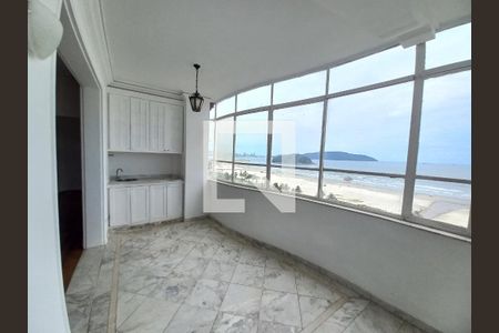 Sala de apartamento para alugar com 5 quartos, 372m² em Itararé, São Vicente