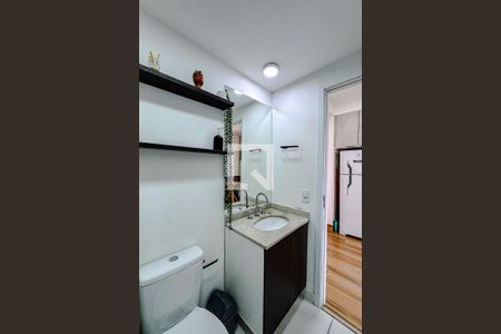 Banheiro de kitnet/studio à venda com 1 quarto, 21m² em Belenzinho, São Paulo