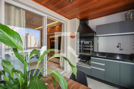 Varanda da Sala de apartamento à venda com 3 quartos, 112m² em Jardim Maria Rosa, Taboão da Serra