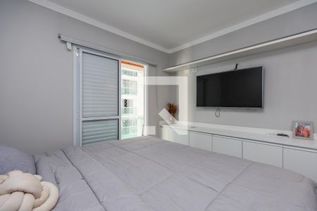 Suíte de apartamento à venda com 3 quartos, 112m² em Jardim Maria Rosa, Taboão da Serra