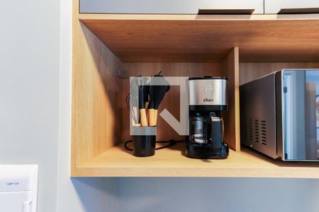 Quarto / Cozinha de kitnet/studio para alugar com 1 quarto, 25m² em Butantã, São Paulo