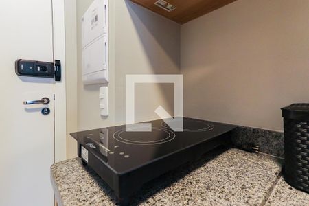 Quarto / Cozinha de kitnet/studio para alugar com 1 quarto, 25m² em Butantã, São Paulo