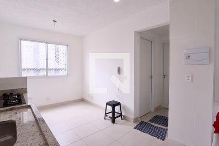 Sala/Cozinha de apartamento para alugar com 2 quartos, 33m² em Brás, São Paulo