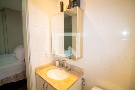 Banheiro da Suíte de apartamento à venda com 1 quarto, 47m² em Jardim Aeroporto, São Paulo