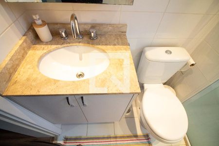 Banheiro da Suíte de apartamento à venda com 1 quarto, 47m² em Jardim Aeroporto, São Paulo