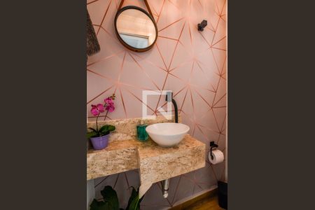 Lavabo de casa de condomínio à venda com 2 quartos, 69m² em Vila Homero Thon, Santo André