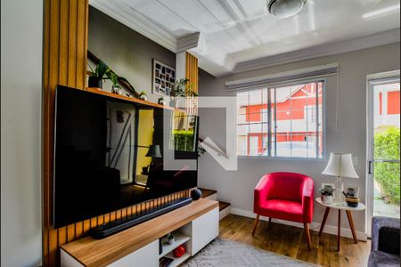 Sala de casa de condomínio à venda com 2 quartos, 69m² em Vila Homero Thon, Santo André
