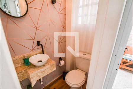Lavabo de casa de condomínio à venda com 2 quartos, 69m² em Vila Homero Thon, Santo André