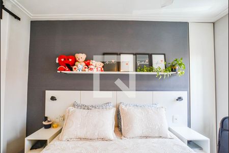 Quarto 1 de casa de condomínio à venda com 2 quartos, 69m² em Vila Homero Thon, Santo André