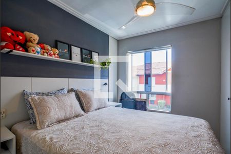Quarto 1 de casa de condomínio à venda com 2 quartos, 69m² em Vila Homero Thon, Santo André