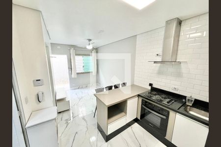 Sala/Cozinha de casa de condomínio para alugar com 2 quartos, 68m² em Água Fria, São Paulo