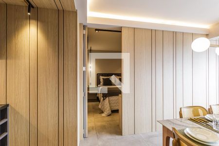 Quarto Suíte de apartamento para alugar com 1 quarto, 54m² em Vila Nova Conceição, São Paulo