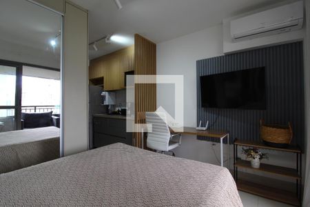 Sala/Quarto de kitnet/studio para alugar com 1 quarto, 25m² em Planalto Paulista, São Paulo