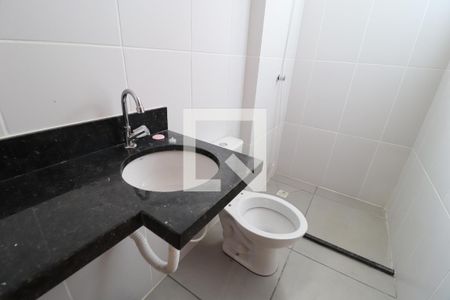 Banheiro do Quarto 1 de apartamento para alugar com 2 quartos, 57m² em Shopping Park, Uberlândia