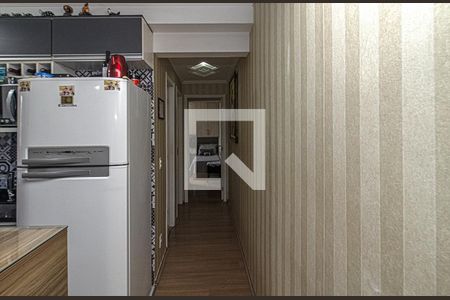 corredor pra os cômodos_1 de apartamento à venda com 2 quartos, 48m² em Jardim Celeste, São Paulo