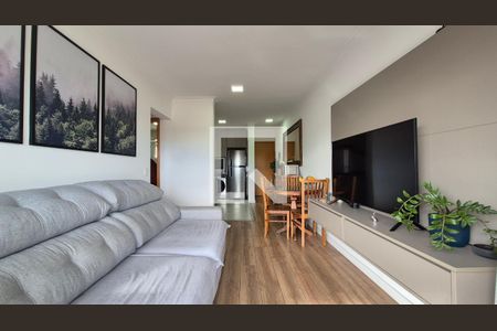Sala de apartamento à venda com 2 quartos, 55m² em Santa Maria, Santo André