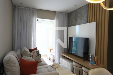 sala  de apartamento à venda com 2 quartos, 55m² em Vila Andrade, São Paulo