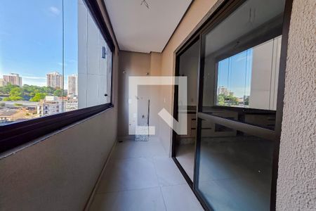 Varanda  de apartamento à venda com 1 quarto, 51m² em Parque das Nações, Santo André