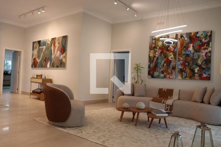 Sala de casa de condomínio para alugar com 4 quartos, 560m² em Aldeia da Serra, Barueri