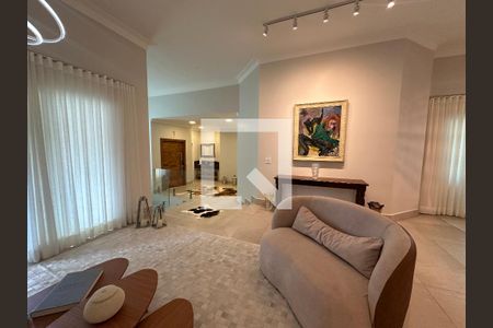 Sala de casa de condomínio para alugar com 4 quartos, 560m² em Aldeia da Serra, Barueri