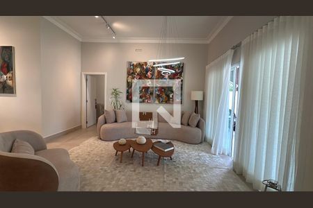 Sala de casa de condomínio para alugar com 4 quartos, 560m² em Aldeia da Serra, Barueri