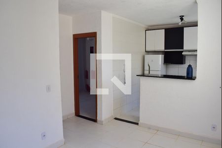 Sala/Cozinha de apartamento para alugar com 2 quartos, 43m² em Jardim Silvio Passalacqua, Ribeirão Preto