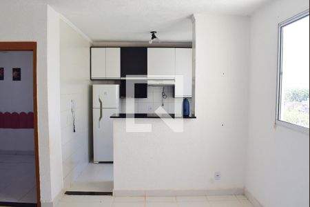 Sala/Cozinha de apartamento para alugar com 2 quartos, 43m² em Jardim Silvio Passalacqua, Ribeirão Preto