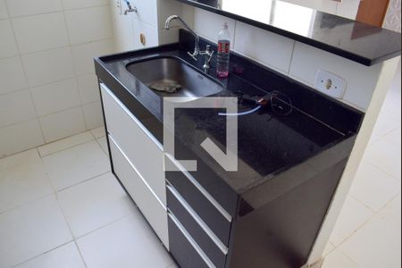 Cozinha - Armários de apartamento para alugar com 2 quartos, 43m² em Jardim Silvio Passalacqua, Ribeirão Preto