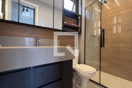 Banheiro da Suíte de apartamento à venda com 3 quartos, 79m² em Vila Augusta, Guarulhos