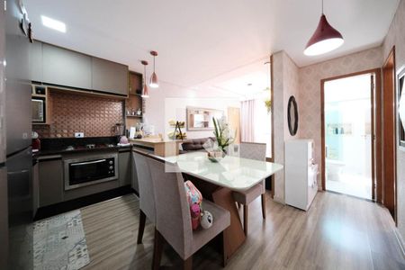 Sala/Cozinha de apartamento para alugar com 2 quartos, 55m² em Vila Guilhermina, São Paulo