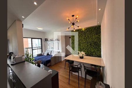 Sala de jantar de apartamento para alugar com 2 quartos, 62m² em Parque Campolim, Sorocaba