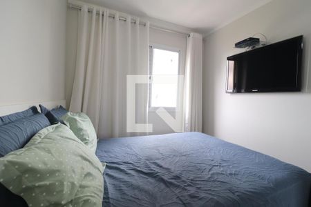 Quarto 1 de apartamento à venda com 2 quartos, 50m² em Vila Alzira, Santo André