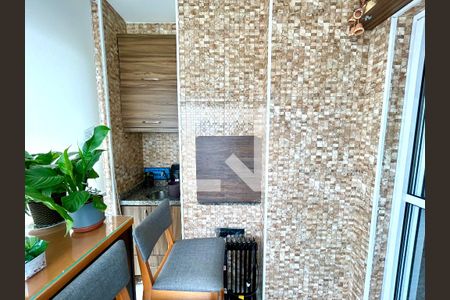 Varanda da Sala de apartamento à venda com 3 quartos, 75m² em Vila Augusta, Guarulhos