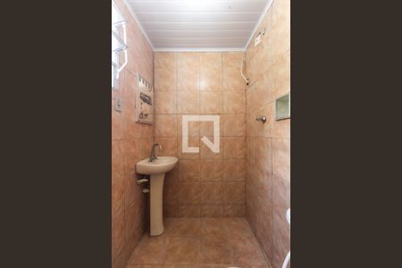 Banheiro da Suíte de casa para alugar com 1 quarto, 21m² em Jardim Lageado, São Paulo