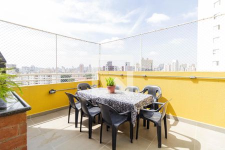 Varanda da Sala de apartamento à venda com 3 quartos, 158m² em Barra Funda, São Paulo