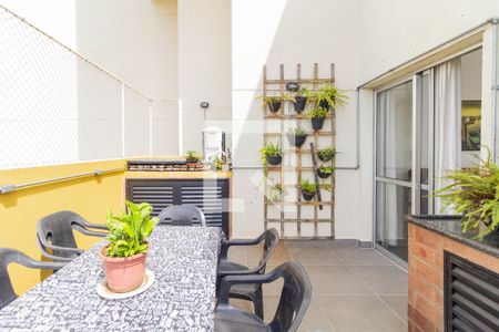 Varanda da Sala de apartamento à venda com 3 quartos, 158m² em Barra Funda, São Paulo