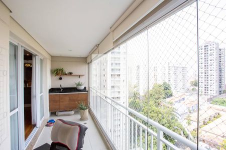 Varanda da Sala de apartamento à venda com 3 quartos, 113m² em Centro, Diadema