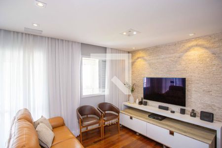Sala de TV de apartamento à venda com 3 quartos, 113m² em Centro, Diadema