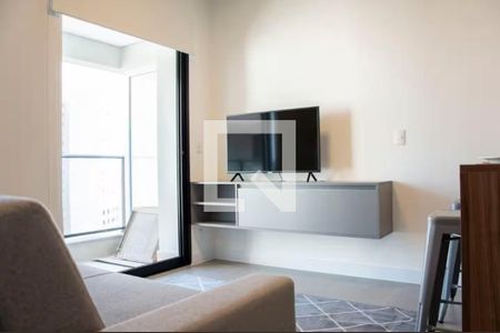 Sala/quarto de apartamento para alugar com 1 quarto, 47m² em Vila Nova Conceição, São Paulo