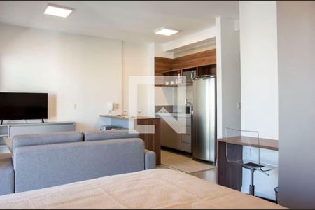 Sala/quarto de apartamento para alugar com 1 quarto, 47m² em Vila Nova Conceição, São Paulo