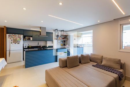 Sala/Cozinha de apartamento à venda com 2 quartos, 84m² em Santo Amaro, São Paulo