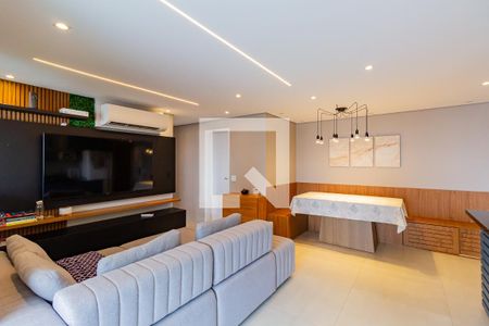 Sala/Cozinha de apartamento à venda com 2 quartos, 84m² em Santo Amaro, São Paulo