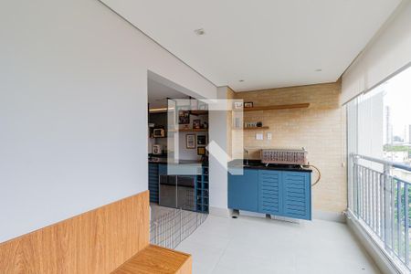 Varanda de apartamento à venda com 2 quartos, 84m² em Santo Amaro, São Paulo